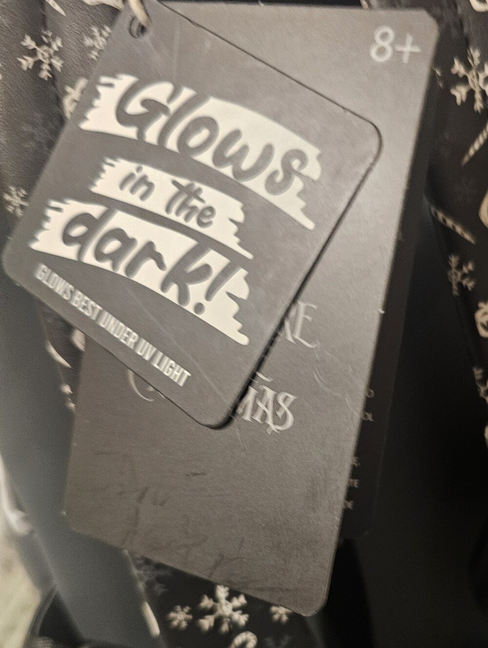NWT! Loungefly The Nightmare Before Christmas Glow-In-The-Dark Mini Backpack - Picture 6 of 6